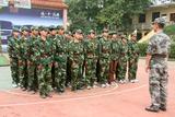 市交通技校舉行為期一周新生入學軍訓